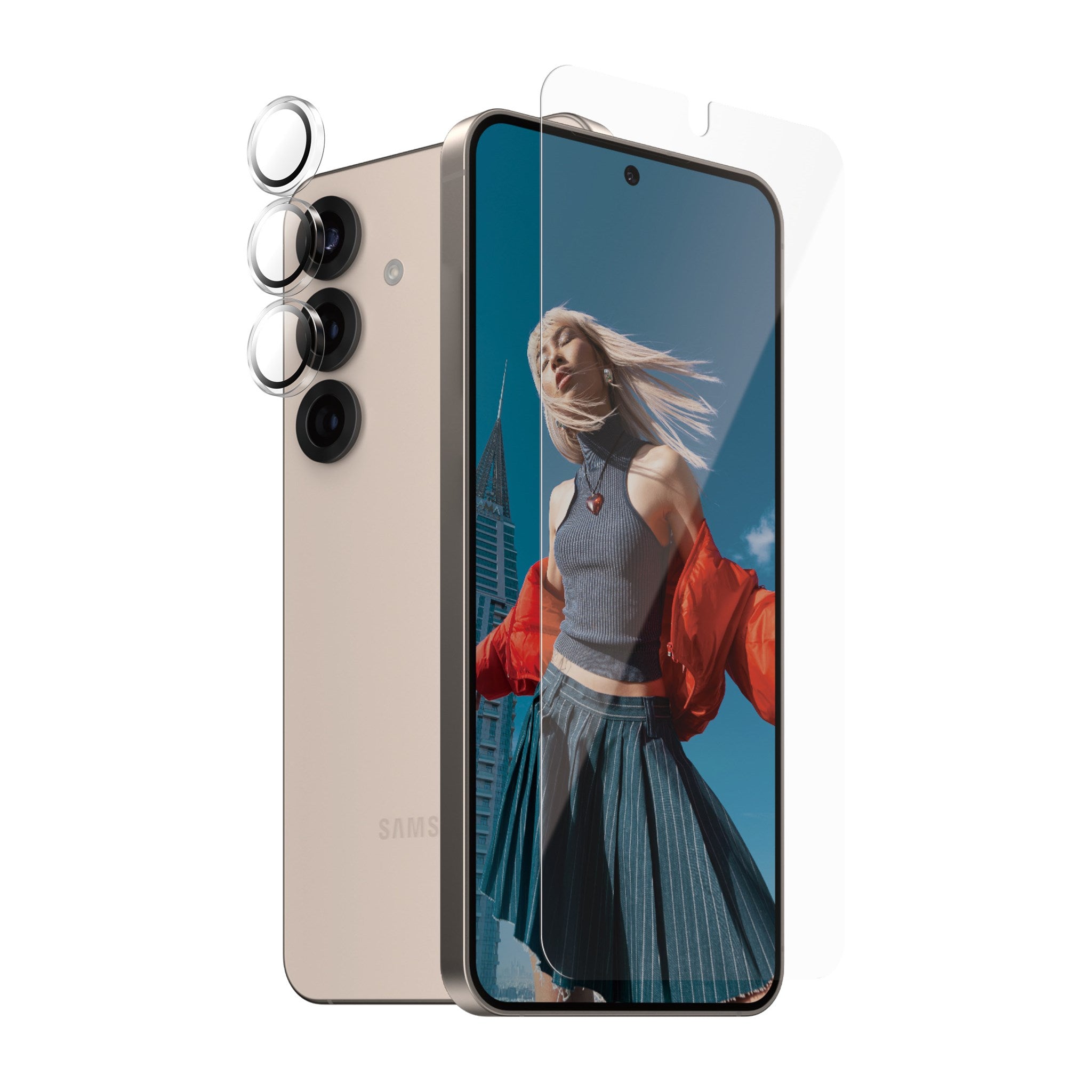 PanzerGlass® 2-in-1 Set Samsung Galaxy S25